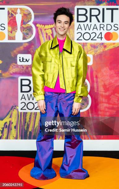 Jacob Collier attends the BRIT Awards 2024 at The O2 Arena on March 02, 2024 in London, England.