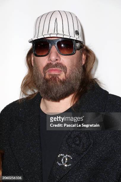 Sébastien Tellier attends the Chanel Womenswear Fall/Winter 2024-2025 show as part of Paris Fashion Week on March 05, 2024 in Paris, France.