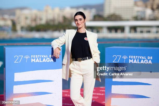 Olivia Molina attends the 'La Casa' photocall during the Malaga Film Festival 2024 at the Muelle 1 on March 05, 2024 in Malaga, Spain.