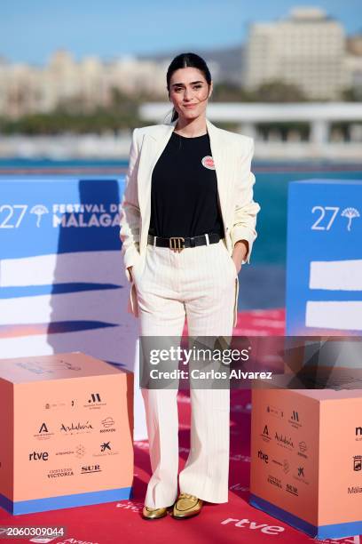 Olivia Molina attends the 'La Casa' photocall during the Malaga Film Festival 2024 at the Muelle 1 on March 05, 2024 in Malaga, Spain.