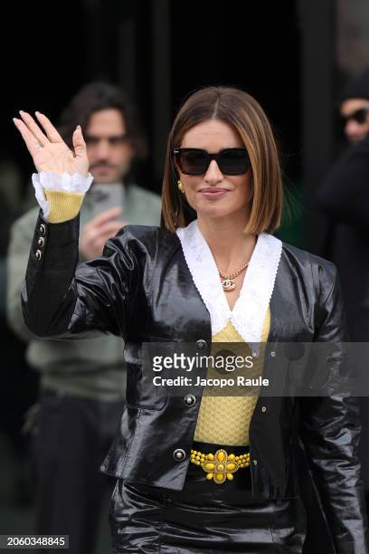 Penelope Cruz attends the Chanel Womenswear Fall/Winter 2024-2025 show as part of Paris Fashion Week on March 05, 2024 in Paris, France.