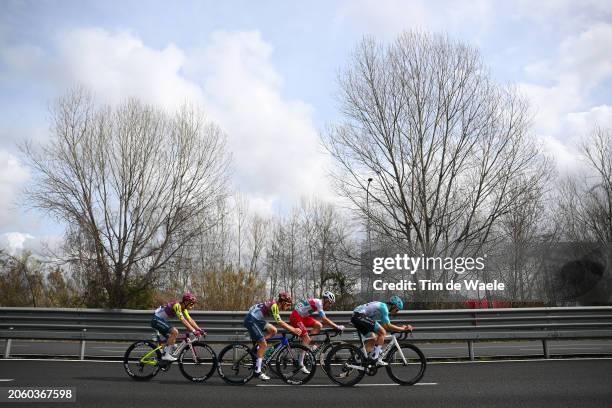 General view of Filippo Magli of Italy and Team VF Group - Bardiani CSF - Faizane, Lorenzo Quartucci of Italy and Team Corratec-Vini Fantini, Davide...