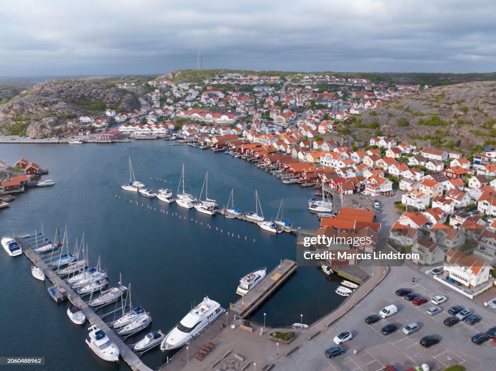 Aerial view of Hunnebostrand