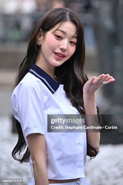 Won Young Jang attends the Miu Miu Womenswear Fall/Winter 2024-2025 show as part of Paris Fashion Week on March 05, 2024 in Paris, France.