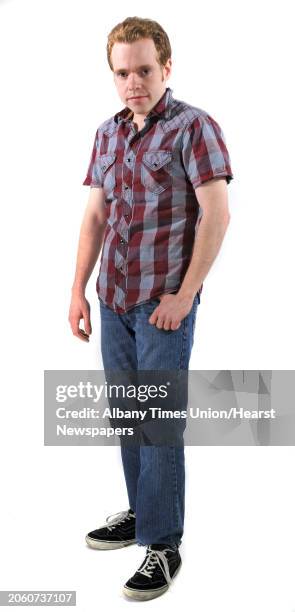 Times Union blogger Kevin Marshall in Colonie, NY on April 16, 2010.