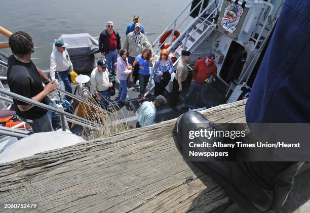 The U.S. Coast Guard Cutter Sailfish welcomed aboard 30 members of the Albany Military Entrance Processing Station staff for a tour of the ship at...