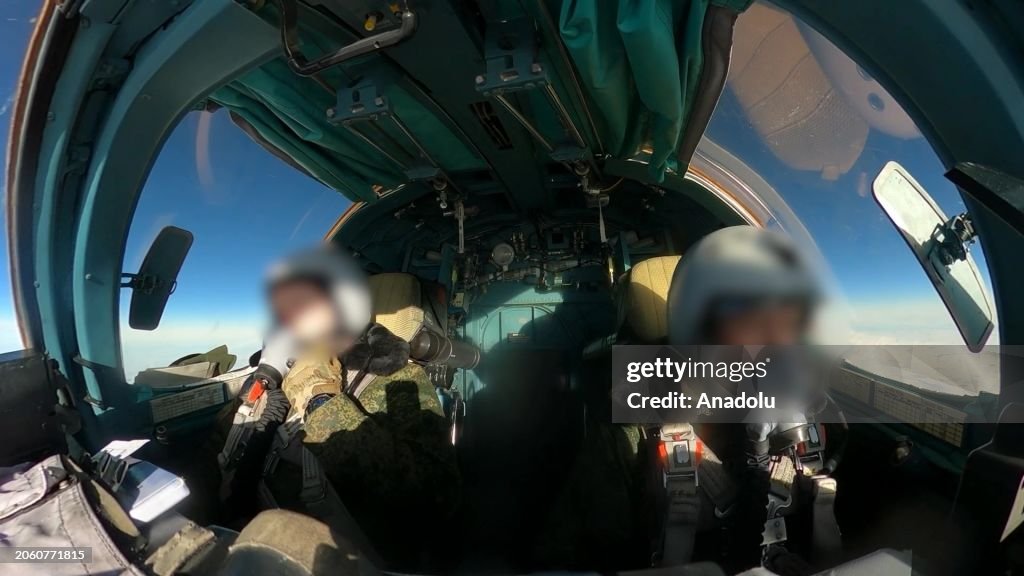 Russian Su-34 Bombers target Ukrainian fortifications and troops in Avdeevka Area