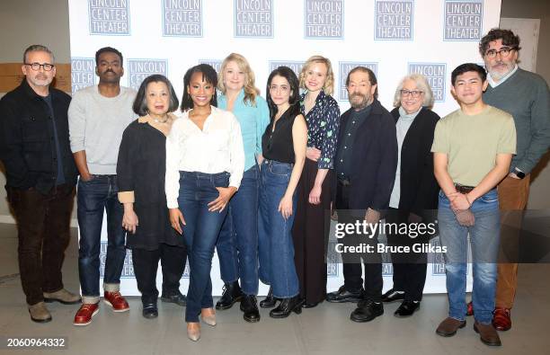 Steve Carell, William Jackson Harper, Mia Katigbak, Anika Noni Rose, Playwright Heidi Schreck, Director Lila Neugebauer, Alison Pill, Jonathan...