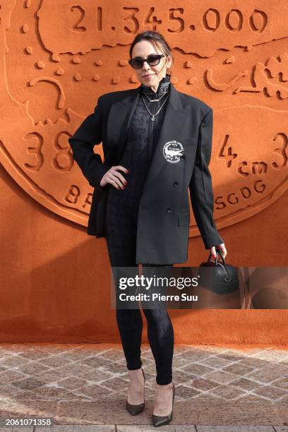 Mel C attends the Lacoste Womenswear Fall/Winter 2024-2025 show as part of Paris Fashion Week on March 05, 2024 in Paris, France.