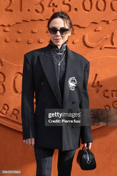 Mel C attends the Lacoste Womenswear Fall/Winter 2024-2025 show as part of Paris Fashion Week on March 05, 2024 in Paris, France.