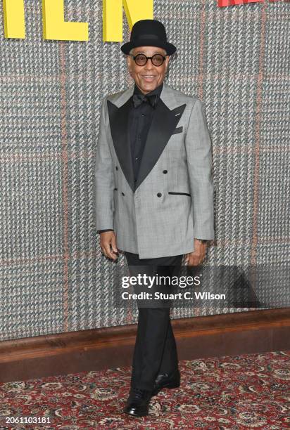 Giancarlo Esposito attends the UK series global premiere of "The Gentlemen" at the Theatre Royal Drury Lane on March 05, 2024 in London, England.