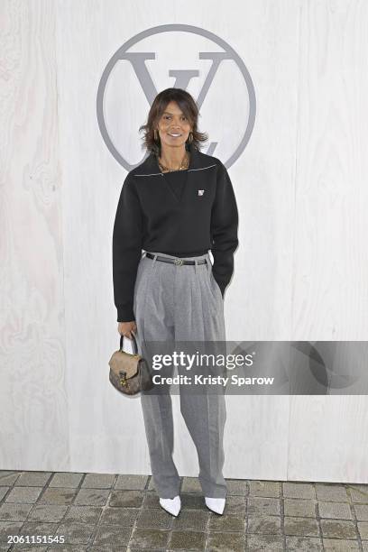 Liya Kebede attends the Louis Vuitton Womenswear Fall/Winter 2024-2025 show as part of Paris Fashion Week on March 05, 2024 in Paris, France.