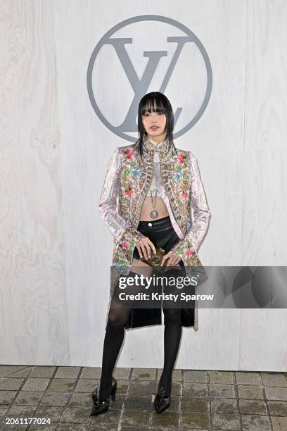Lisa attends the Louis Vuitton Womenswear Fall/Winter 2024-2025 show as part of Paris Fashion Week on March 05, 2024 in Paris, France.