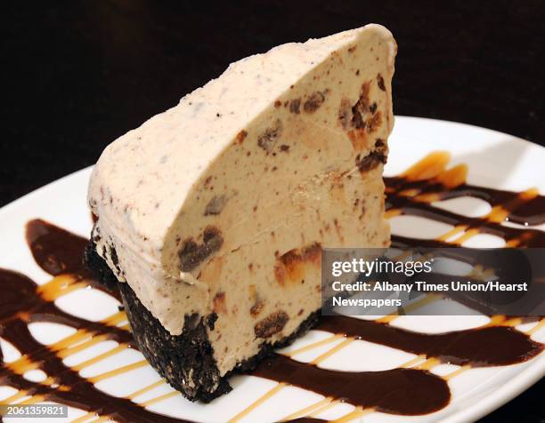 The chocolate caramel crunch pie at J&A Prep Kitchen in Crossgates Mall on Thursday, Aug. 15, 2013 in Guilderland, N.Y. The desert consist of salted...