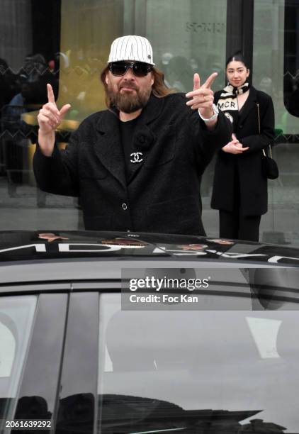 Sébastien Tellier attends the Chanel Womenswear Fall/Winter 2024-2025 show as part of Paris Fashion Week on March 05, 2024 in Paris, France.