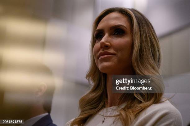 Lara Trump, former campaign adviser for Donald Trump, during the Republican National Committee spring meeting in Houston, Texas, US, on Friday, March...