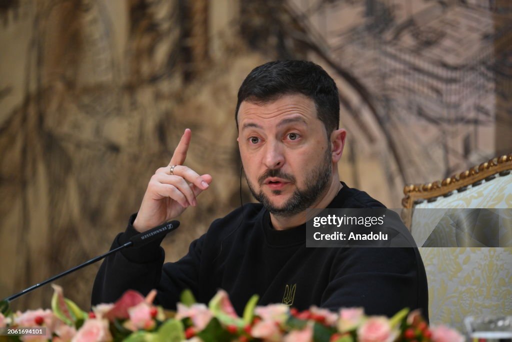 Turkish President Erdogan - Ukrainian President Zelenskyy hold joint press conference in Istanbul