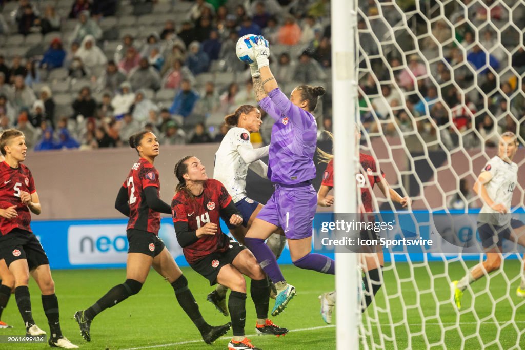 SOCCER: MAR 06 CONCACAF Womens Gold Cup Semifinals - Canada vs United States