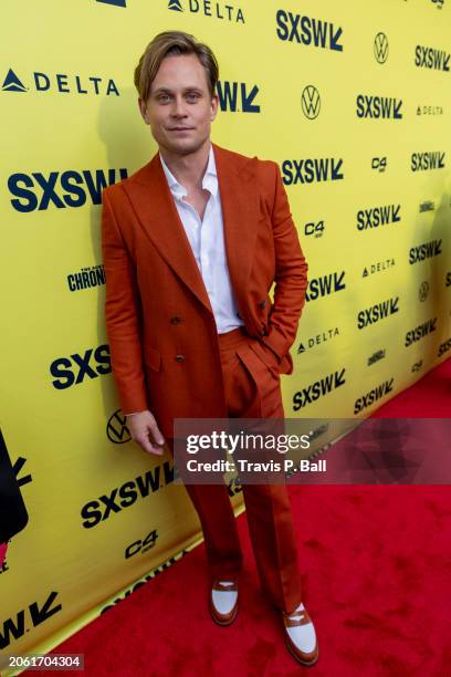 Billy Magnussen at the "Road House" Premiere as part of SXSW 2024 Conference and Festivals held at the Paramount Theatre on March 8, 2024 in Austin,...