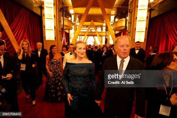 Meryl Streep and Don Gummer during the arrivals at the 89th Academy Awards on Sunday, February 26, 2017 at the Dolby Theatre at Hollywood & Highland...