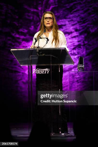 Brooke Shields at Variety Power of Comedy as part of SXSW 2024 Conference and Festivals held at Austin City Limits Live at the Moody Theater on March...