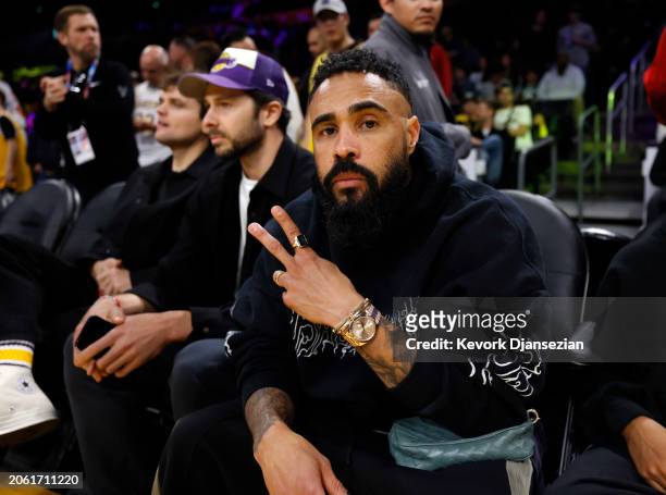 Jerry Lorenzo attends the basketball game between Los Angeles Lakers and Milwaukee Bucks at Crypto.com Arena on March 8, 2024 in Los Angeles,...