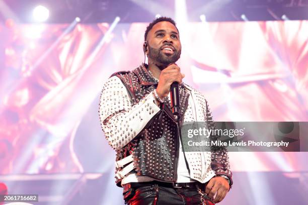 Jason Derulo performs at Utilita Arena Cardiff on March 05, 2024 in Cardiff, Wales.