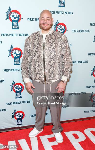 Fat Joe arrives at the Foo Fighters' Power to the Patients concert at The Anthem on March 05, 2024 in Washington, DC.