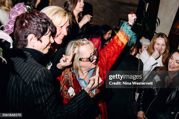 Diane Warren, Karen Hartley-Thomas and Laura Karpman at the 17th Annual WIF Women Oscar® Nominees Party held at Catch Steak LA on March 8, 2024 in...