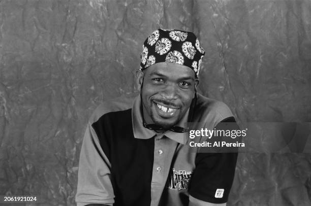 Rapper Luther Campbell of the group 2 Live Crew is shown smiling and wearing a Miami Marlins polo shirt when he appears in a portrait taken on July...