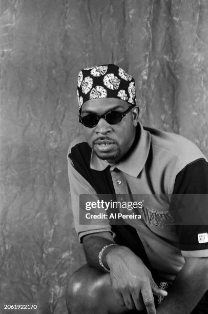 Rapper Luther Campbell of the group 2 Live Crew wears a Miami Marlins polo shirt when he appears in a portrait taken on July 22, 1993 in New York...