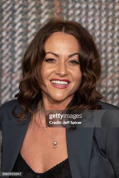 Jaime Winstone attends the UK Series Global Premiere of "The Gentlemen" at the Theatre Royal Drury Lane on March 05, 2024 in London, England.