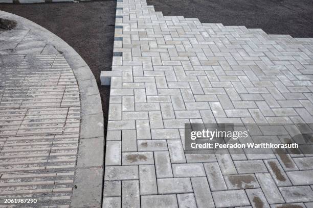 Grey Block Paving Photos and Premium High Res Pictures - Getty Images