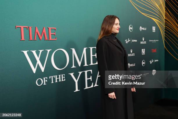 Shailene Woodley attends TIME Women of the Year 2024 at The West Hollywood EDITION on March 05, 2024 in West Hollywood, California.