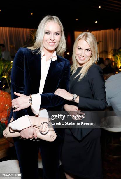 Lindsey Vonn and Jessica Sibley, CEO, TIME attend TIME Women of the Year 2024 at The West Hollywood EDITION on March 05, 2024 in West Hollywood,...