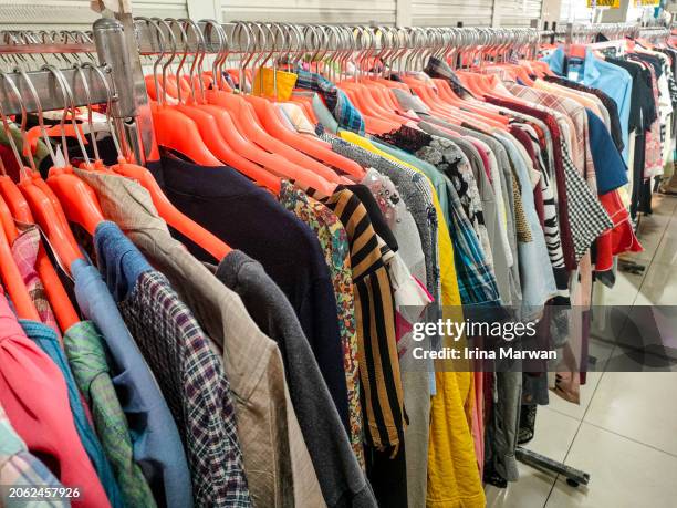 Used Dress Rack 472 Used Clothes Rack Stock Photos, High-Res Pictures, and Images ...
