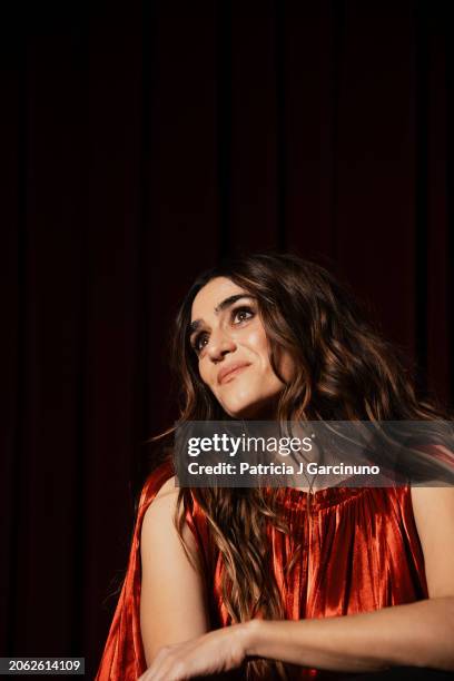 Olivia Molina poses during a portrait session at Teatro Cervantes during the Malaga Film Festival 2024 on March 05, 2024 in Malaga, Spain.