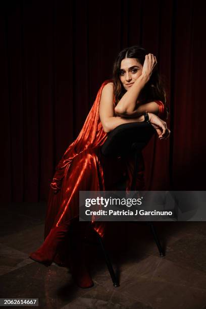 Olivia Molina poses during a portrait session at Teatro Cervantes during the Malaga Film Festival 2024 on March 05, 2024 in Malaga, Spain.