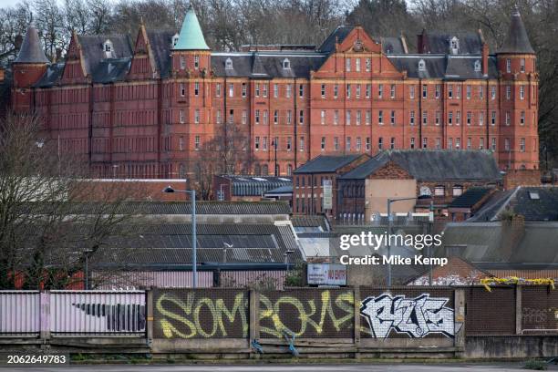 View of The Rowton Hotel on 26th February 2024 in Birmingham, United Kingdom. The Rowton Hotel is a striking grade 2 listed Gothic Edwardian building...