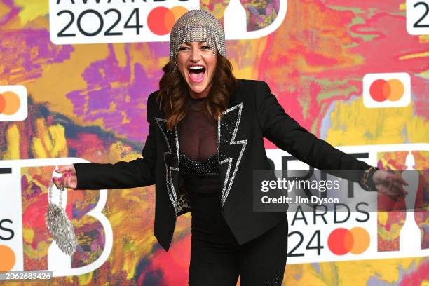 Jaime Winstone attends the BRIT Awards 2024 at The O2 Arena on March 02, 2024 in London, England.