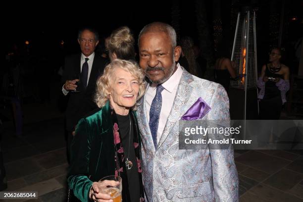 Mary Etheredge and Thomas Brown attend Bobbi Kristina Serenity House 4th Annual Gala on March 04, 2024 in Los Angeles, California.