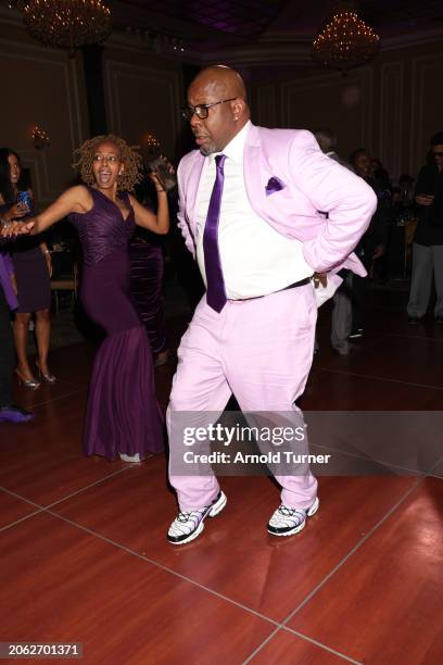 Bobby Brown attends Bobbi Kristina Serenity House 4th Annual Gala on March 04, 2024 in Los Angeles, California.