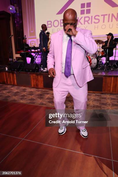 Bobby Brown attends Bobbi Kristina Serenity House 4th Annual Gala on March 04, 2024 in Los Angeles, California.