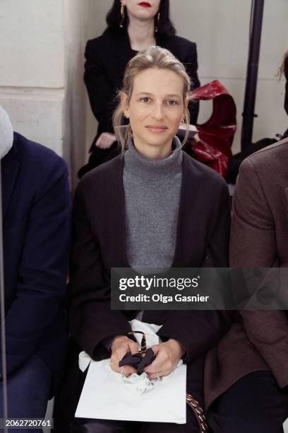 Guest attends the Ruohan Womenswear Fall/Winter 2024-2025 show as part of Paris Fashion Week on March 5, 2024 in Paris, France.