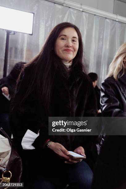 Guest attends the Ruohan Womenswear Fall/Winter 2024-2025 show as part of Paris Fashion Week on March 5, 2024 in Paris, France.