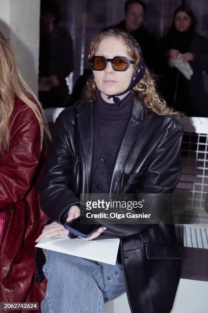 Guest attends the Ruohan Womenswear Fall/Winter 2024-2025 show as part of Paris Fashion Week on March 5, 2024 in Paris, France.
