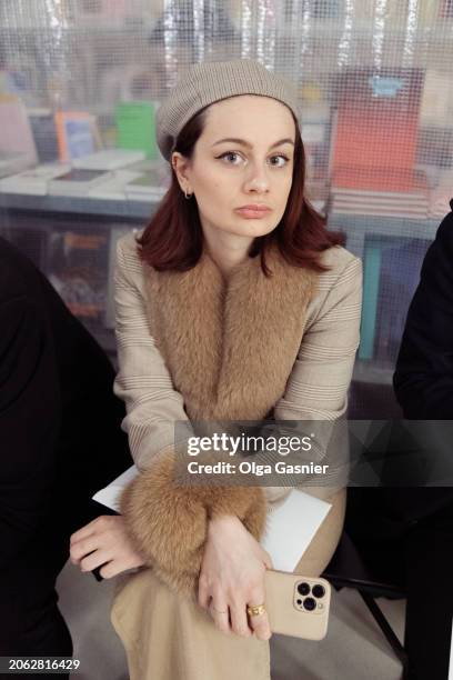 Guest attends the Ruohan Womenswear Fall/Winter 2024-2025 show as part of Paris Fashion Week on March 5, 2024 in Paris, France.