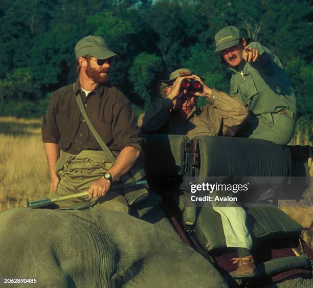 Botswana Okavango Delta Elephant Safari, Botswana, 1997.