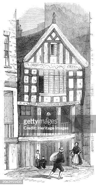 God's Providence House, Watergate-street, Chester, 1862. 'Nooks and Corners of Old England. The old house is, or was, considered one of the lions of...