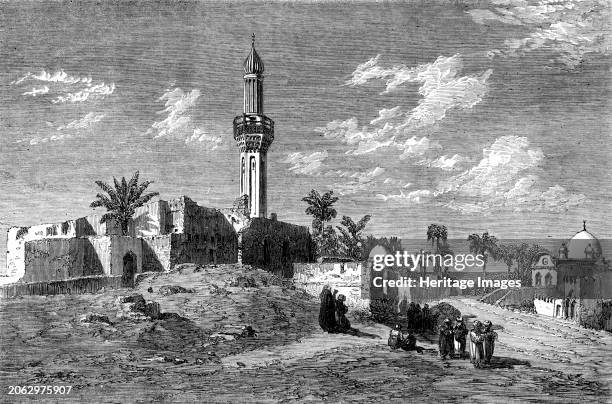 The Prince of Wales' Visit to Egypt: Alexandria - from a drawing by Frank Dillon, 1862. The future King Edward VII in Africa. 'This city is a...